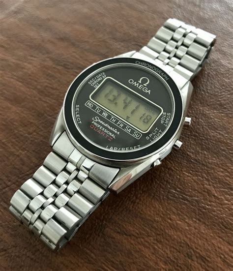 omega digital watch|vintage omega digital watch.